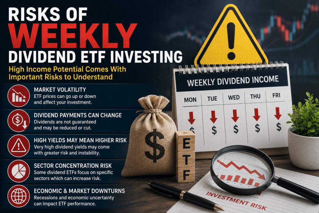 Risks of Weekly Dividend ETF Investing and Passive Income Strategy in 2026