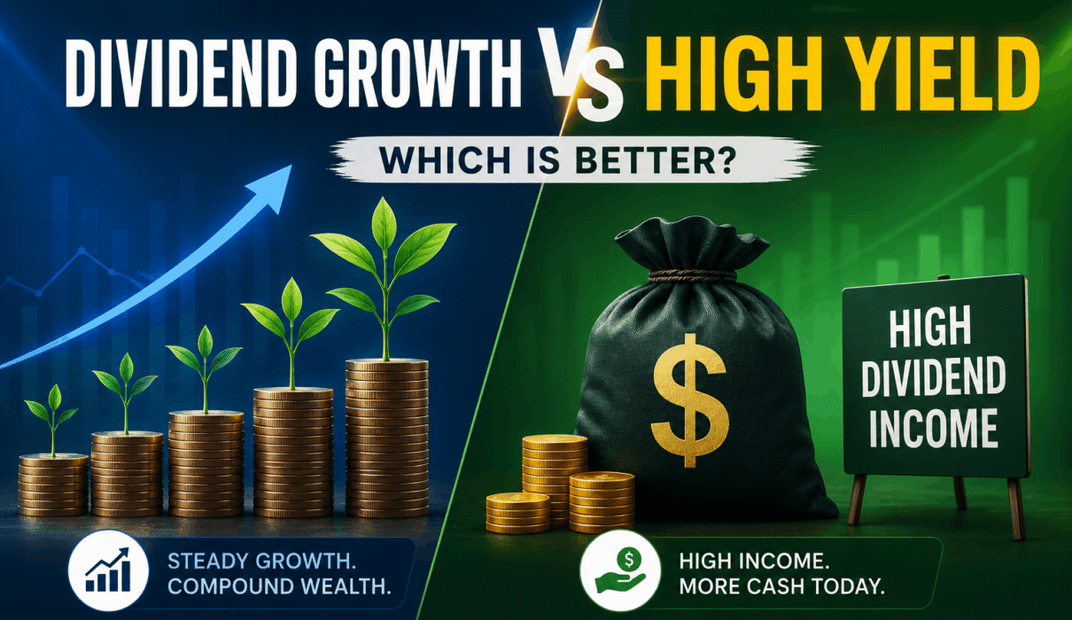 Dividend Growth Investing vs High Yield