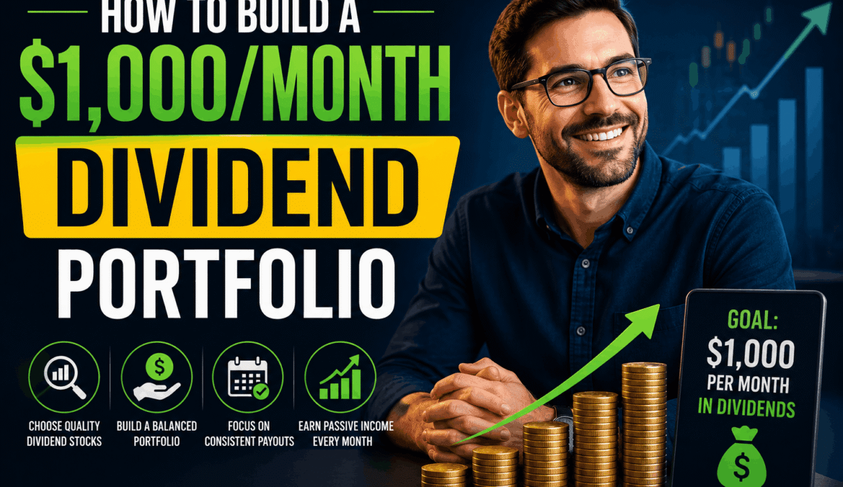 build $1000/month dividend portfolio