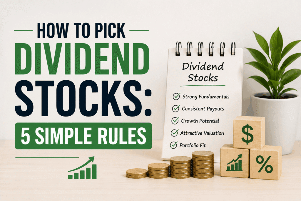 how to pick dividend stocks